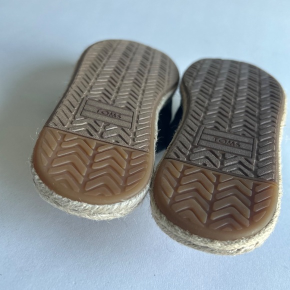 New Tom’s Grey Fabric Espadrille Mules size 9 - Picture 12 of 14